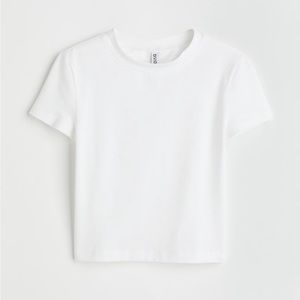 H&M white top